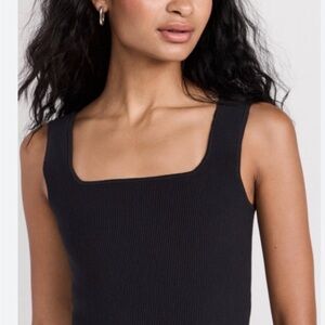 Reformation Julia Ribbed Sweater Tank